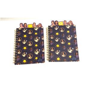 Disney Wish Spiral Journal with Character Tabs 80 Sheets Set of 2